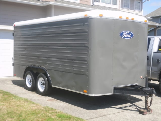 Buy & Sell New & Used Trailers 7 x 16 enclosed cargo ...