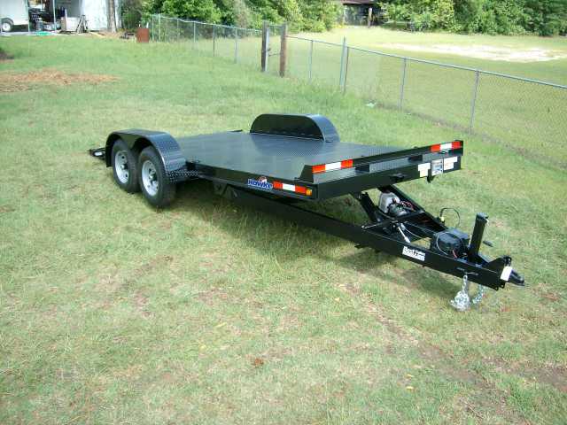 Buy & Sell New & Used Trailers 18 ft 7k steel deck ...