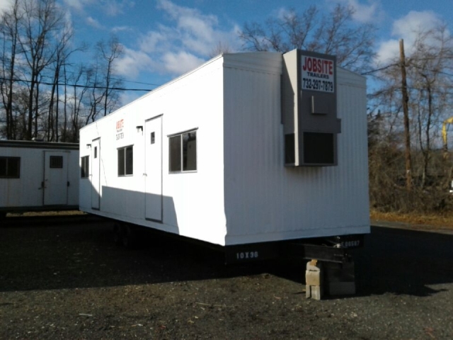Buy & Sell New & Used Trailers 10' x 36' office trailer ...