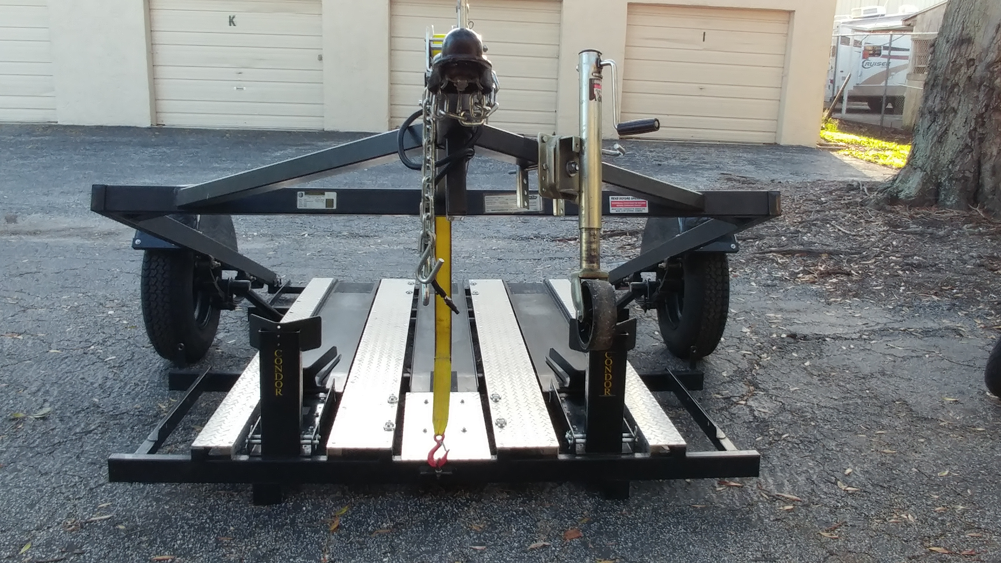 Buy & Sell New & Used Trailers Ramp Free Double Motorcycle Trailer at