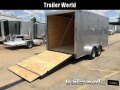 CW 7' x 16' x 7' Vnose Enclosed Cargo Trailer