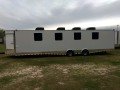 8.5X36 (8) BED BUNKHOUSE TRAILER-FINISHED INTERIOR, A/C AND MANY MORE FEATURES 