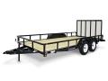 14ft Tandem 3500lb Axle Utility Trailer