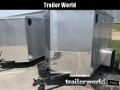 2024 5' x 8'  Enclosed Vnose Cargo Trailer 
