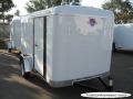 10ft Single Axle WHITE  With Double Door-Finished Interior