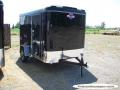 10ft  Single Axle BLACK With Ramp-Finished Interior