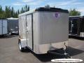 10ft  Single Axle CHAMPAGNE  With Double Door-Spare Tire