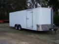 20FT CARGO TRAILER W/STONE GUARD WITH 2-3500# EZ LUBE AXLES