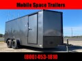 Freedom Trailers 7X16 Charcoal Blackout 6' 3' Interior Enclosed Cargo Trailer