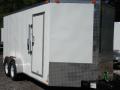 16ft enclosed trailer-with v-nose and ramp