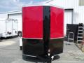 TWO TONE BLACK AND RED 10FT CARGO TRAILER
