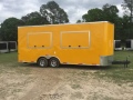 Yellow 20ft Concession Trailer w/Sink Package