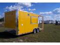 20FT YELLOW PORCH CONCESSION TRAILER
