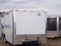 WHITE 16FT PORCH TRAILER W/ELECTRICAL PACKAGE
