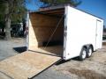 8.5 x 16 carhauler enclosed motorcycle cargo trailer `