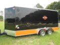 16ft Two Tone Motorcycle Trailer