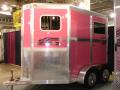 12' aluminum horse trailer...Breast cancer awareness