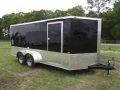 16ft TA Motorcycle Trailer - 6 Foot 3 Inch Height 