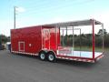 20ft BBQ Trailer with Porch Tandem 3500lb Axles 