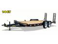 Bumper Pull Equipment trailers 16ft w/Treated Lumber Floor