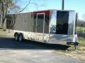8.5 x 24 carhauler enclosed motorcycle cargo trailer 