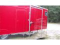 Red 24ft Race Car Trailer Loaded with Options