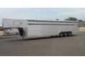 32ft Stock Trailer w/ One Traveling Center Gate