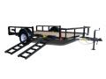 12ft  ATV Trailer w/ Side and Rear Ramps