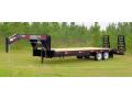 25ft (20+5) Flatbed Trailer w/Stand Up Ramps