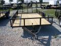 12ft single axle utility trailer with 1-3500lb axle