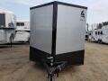 16FT CHARCOAL MOTORCYCLE TRAILER W/BLACKOUT PACKAGE