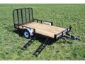 12FT ATV/ UTILITY TRAILER WITH GATE / SIDE RAMPS