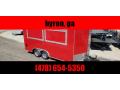 Covered Wagon Trailers 8x16 Concession Vending / Concession Trailer