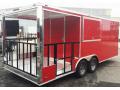 Concession Trailers 20ft Red 