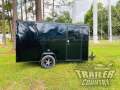 6 X 12 V-NOSED ENCLOSED CARGO TRAILER w/ BLACK OUT PACKAGE