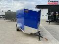 United WJ 5X10 V-Nose Cargo Trailer (Rear Ramp Door)