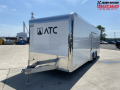 ATC Raven 8.5X24 Aluminum Car/Race Trailer W/Car Hauler Package & Escape Door