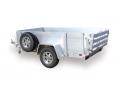 8ft  Utility Trailer w/ Solid Sides