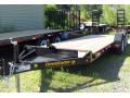 18ft Low Deck Height Bumper Pull Flatbed Trailer