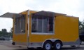 Yellow 16ft Concession Trailer w/Electrical Package