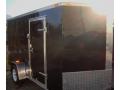 12ft Black V-Nose w/ATP with Ramp Door