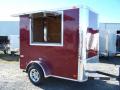 8ft SA Red Concession Trailer