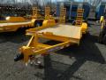 Yellow Skid Steer/Equipment 16ft Trailer