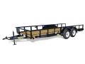16ft Pipe Top Utility Trailer w/Spare Mount