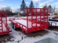 Red 20ft Utility Trailer With 2-5200# Axles