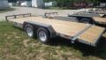 2023 M.E.B 7x18 Wood Deck Open Auto Hauler 7000#