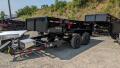 NEW 2023 CAM Superline 6x12 Lo Pro Equipment Dump w/ Underbody Ramps 