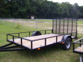 10ft Utility Trailer  with Wood Decking