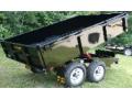 10ft bumper pull dump trailer w/spare