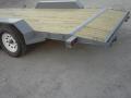2024 M.E.B 7x18 Wood Deck Open Auto Hauler 7000#